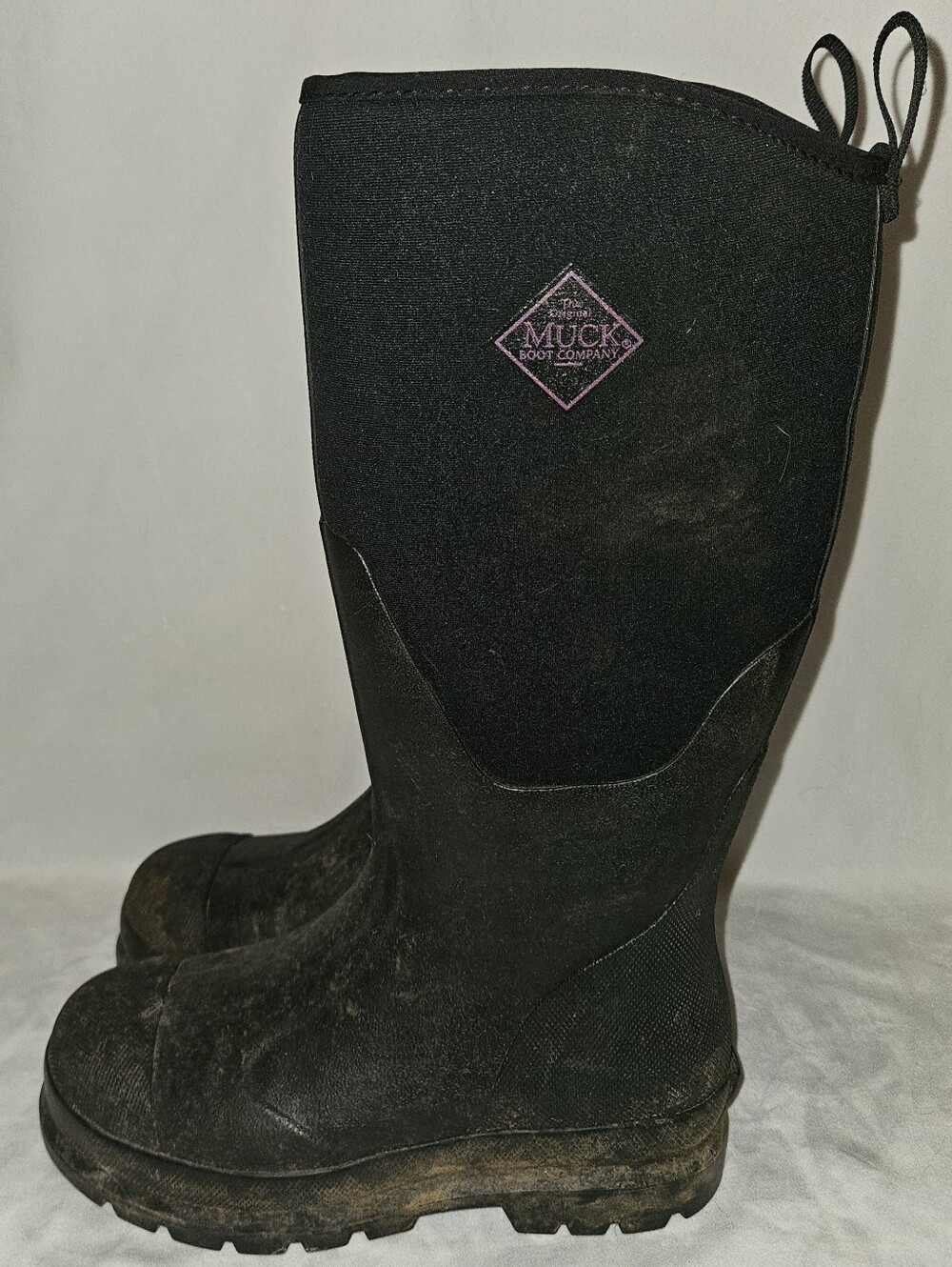 Muck Boots Women's Black Tall Chore Boot - Size 7